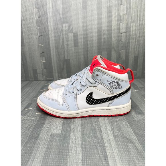 Jordan | Shoes | Air Jordan Mid Ps Half Blue Youth Sneakers Size